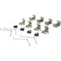 CENTRIC PARTS 106.13240 Posi Quiet Extended Wear Brake Pads with Shims and Hardware