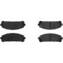 CENTRIC PARTS 106.13240 Posi Quiet Extended Wear Brake Pads with Shims and Hardware