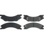CENTRIC PARTS 106.13290 Posi Quiet Extended Wear Brake Pads with Shims and Hardware