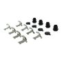 CENTRIC PARTS 106.13300 Posi Quiet Extended Wear Brake Pads with Shims and Hardware