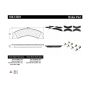 CENTRIC PARTS 106.13301 Posi Quiet Extended Wear Brake Pads with Shims and Hardware
