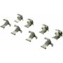 CENTRIC PARTS 106.13301 Posi Quiet Extended Wear Brake Pads with Shims and Hardware