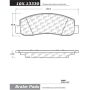 CENTRIC PARTS 106.13330 Posi Quiet Extended Wear Brake Pads with Shims and Hardware