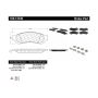 CENTRIC PARTS 106.13340 Posi Quiet Extended Wear Brake Pads with Shims and Hardware