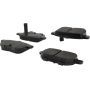 CENTRIC PARTS 106.13540 Posi Quiet Extended Wear Brake Pads with Shims and Hardware