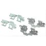 CENTRIC PARTS 106.13540 Posi Quiet Extended Wear Brake Pads with Shims and Hardware