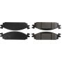 CENTRIC PARTS 106.13760 Posi Quiet Extended Wear Brake Pads with Shims and Hardware