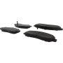CENTRIC PARTS 106.13780 Posi Quiet Extended Wear Brake Pads with Shims and Hardware