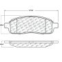 CENTRIC PARTS 106.13920 Posi Quiet Extended Wear Brake Pads with Shims and Hardware