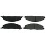 CENTRIC PARTS 106.14000 Posi Quiet Extended Wear Brake Pads with Shims and Hardware