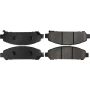 CENTRIC PARTS 106.14010 Posi Quiet Extended Wear Brake Pads with Shims and Hardware