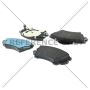 CENTRIC PARTS 106.14040 Posi Quiet Extended Wear Brake Pads with Shims and Hardware