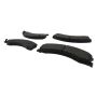 CENTRIC PARTS 106.14110 Posi Quiet Extended Wear Brake Pads with Shims and Hardware