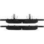 CENTRIC PARTS 106.14550 Posi Quiet Extended Wear Brake Pads with Shims and Hardware