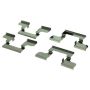 CENTRIC PARTS 106.14650 Posi Quiet Extended Wear Brake Pads with Shims and Hardware
