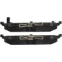 CENTRIC PARTS 106.14650 Posi Quiet Extended Wear Brake Pads with Shims and Hardware