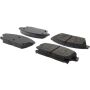CENTRIC PARTS 106.14670 Posi Quiet Extended Wear Brake Pads with Shims and Hardware