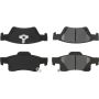 CENTRIC PARTS 106.14980 Posi Quiet Extended Wear Brake Pads with Shims and Hardware