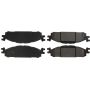 CENTRIC PARTS 106.15080 Posi Quiet Extended Wear Brake Pads with Shims and Hardware