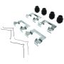 CENTRIC PARTS 106.15090 Posi Quiet Extended Wear Brake Pads with Shims and Hardware