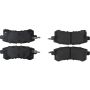 CENTRIC PARTS 106.15100 Posi Quiet Extended Wear Brake Pads with Shims and Hardware