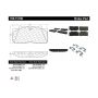 CENTRIC PARTS 106.15180 Posi Quiet Heavy Duty 23K Pad Air Disc Wabco Pan 17