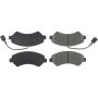 CENTRIC PARTS 106.15401 Posi Quiet Extended Wear Brake Pads with Shims and Hardware