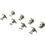 CENTRIC PARTS 106.15650 Posi Quiet Extended Wear Brake Pads with Shims and Hardware