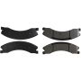 CENTRIC PARTS 106.15651 Posi Quiet Extended Wear Brake Pads with Shims and Hardware