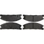 CENTRIC PARTS 106.16110 Posi Quiet Extended Wear Brake Pads with Shims and Hardware