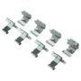 CENTRIC PARTS 106.16111 Posi Quiet Extended Wear Brake Pads with Shims and Hardware