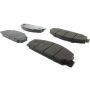 CENTRIC PARTS 106.16830 Posi Quiet Extended Wear Brake Pads with Shims and Hardware