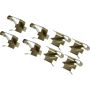 CENTRIC PARTS 106.16830 Posi Quiet Extended Wear Brake Pads with Shims and Hardware
