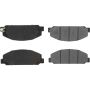 CENTRIC PARTS 106.16830 Posi Quiet Extended Wear Brake Pads with Shims and Hardware