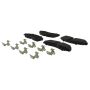 CENTRIC PARTS 106.16910 Posi Quiet Extended Wear Brake Pads with Shims and Hardware