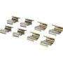 CENTRIC PARTS 106.17461 Posi Quiet Extended Wear Brake Pads with Shims and Hardware