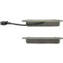 CENTRIC PARTS 106.17461 Posi Quiet Extended Wear Brake Pads with Shims and Hardware