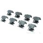 CENTRIC PARTS 106.17740 Posi Quiet Extended Wear Brake Pads with Shims and Hardware