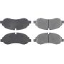 CENTRIC PARTS 106.17740 Posi Quiet Extended Wear Brake Pads with Shims and Hardware