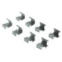 CENTRIC PARTS 106.17750 Posi Quiet Extended Wear Brake Pads with Shims and Hardware