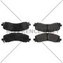 CENTRIC PARTS 106.60910 Posi Quiet Extended Wear Brake Pads with Shims and Hardware