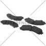 CENTRIC PARTS 106.61070 Posi Quiet Extended Wear Brake Pads with Shims and Hardware