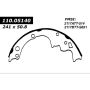 CENTRIC PARTS 110.05140 C-Tek Brake Shoes