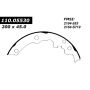 CENTRIC PARTS 110.05530 C-Tek Brake Shoes