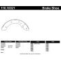 CENTRIC PARTS 110.10321 C-Tek Brake Shoes