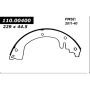 CENTRIC PARTS 111.00400 Centric Premium Brake Shoes