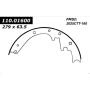 CENTRIC PARTS 111.01600 Centric Premium Brake Shoes