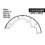 CENTRIC PARTS 111.02280 Centric Premium Brake Shoes
