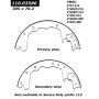 CENTRIC PARTS 111.03580 Centric Premium Brake Shoes