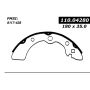 CENTRIC PARTS 111.04280 Centric Premium Brake Shoes